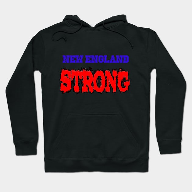 New England strong Hoodie by savyon64